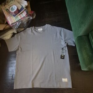 Reserved Supply Oversized Fit Color Grey Men Size XL Short Sleeve Shirt